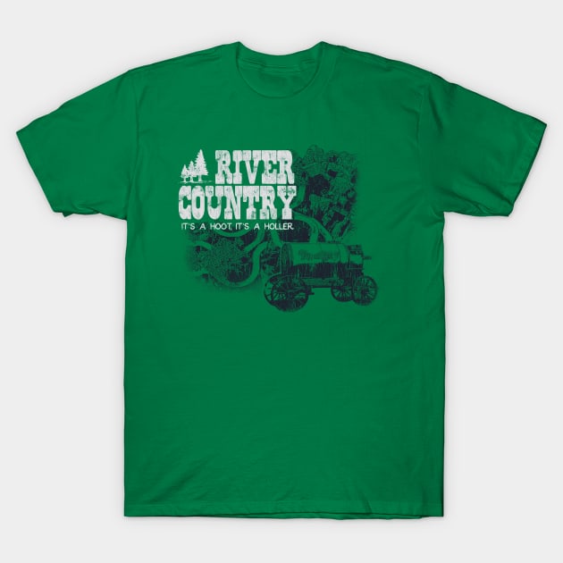 River Country - It's a hoot, it's a holler! T-Shirt by retrocot